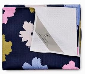 Flourish Wildflowers Microfiber Kitchen Towels | Waffle Fabric Tea Towel| Super - Image 6