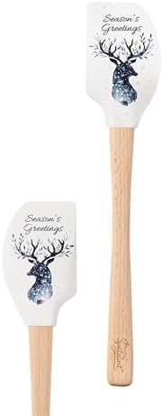 Tovolo Spatulart ‘Season Greetings’ Christmas Holiday Silicone Spatula - Image 5