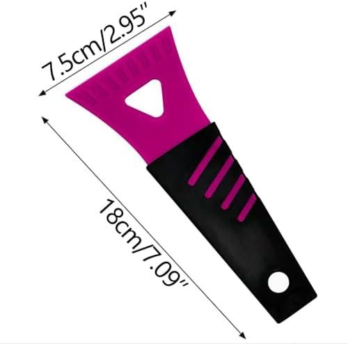 Mini Ice Scrapers for Car Windshield Plastic Frost Ice Snow Removal Tool Bulk - Image 7