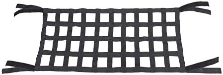 Rear Top Cargo Net Rear Cargo Net Car Roof Hammock Mesh Shade High Strength - Image 6