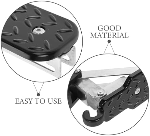 Homoyoyo Folding Car Door Step 7-Level Adjustable Aluminum Alloy Pedal - Image 7