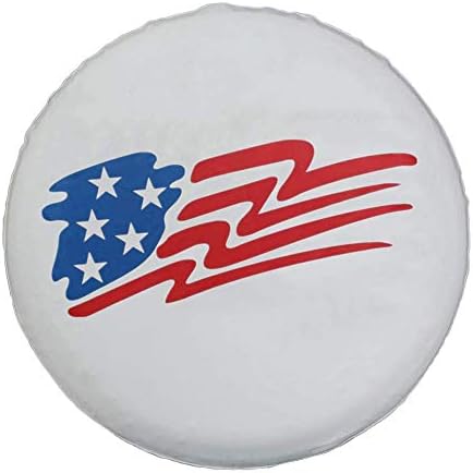Spare Tire Cover 16 inch Waterproof PVC Leather Wheel Cover American Star - Image 7