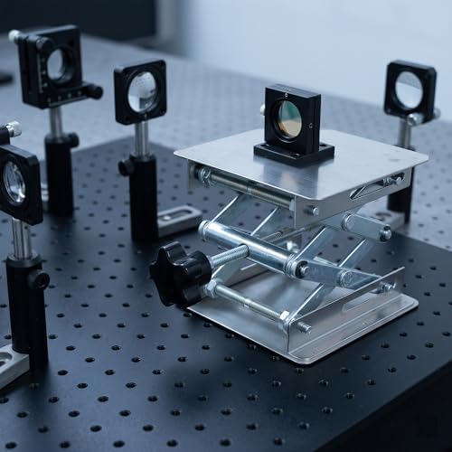 2 Pack Stainless Steel Lab Jack Stand 4x4, Mini Lab Scissor Jack Lift Table - Image 7