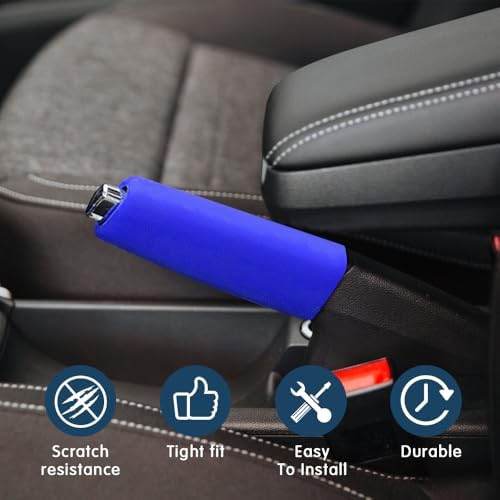Car Handbrake Cover Gear Shift Knob Cover, Auto Comfortable Grip Handbrake Cover - Image 7