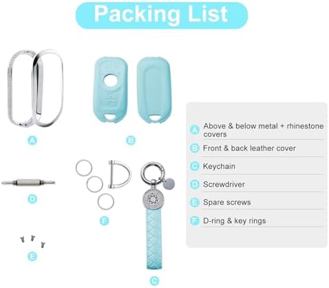 for Buick Key Fob Cover with Keychain - Image 7