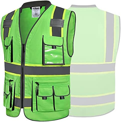 JKSafety Reflective Safety Vest - Image 6