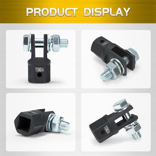 TONDA Scissor Jack Drill Adapter, 1/2 in Drive, 13/16 in Lug Wrench - Image 7
