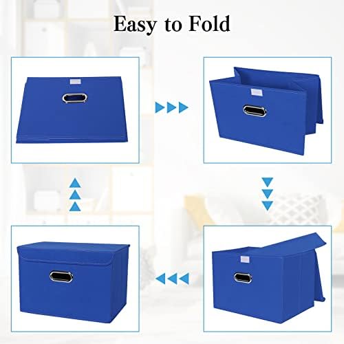 STOREONE Fabric Storage Cube Bins Foldable Organizer Container Collapsible - Image 6