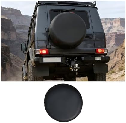 Car Spare Tire Cover, 15 Inch Leather Waterproof Dust-Proof Vehicle Spare Wheel - Image 7