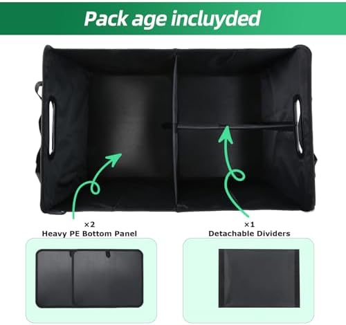 Trunk Organizer - 75L Sturdy Foldable Car Storage - Image 5
