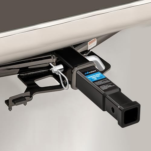 Nilight Trailer Hitch Receiver Extender Adapter | 2" to 1-1/4" Hitch Adapter - Image 7