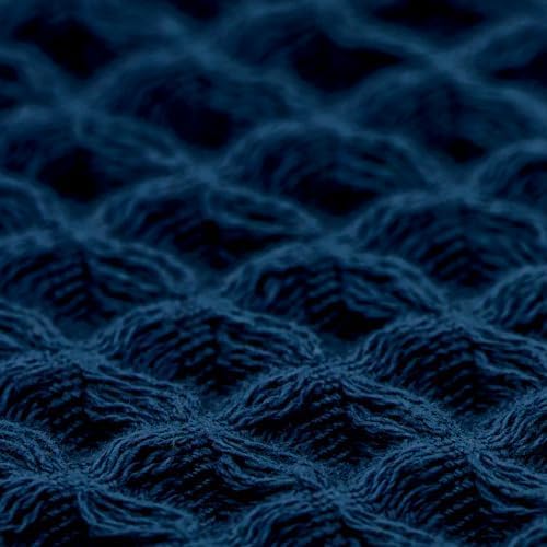 Luxury Organic Japanese Cotton Waffle Bath Towel | Thick, Quick Dry Bathroom - Image 6