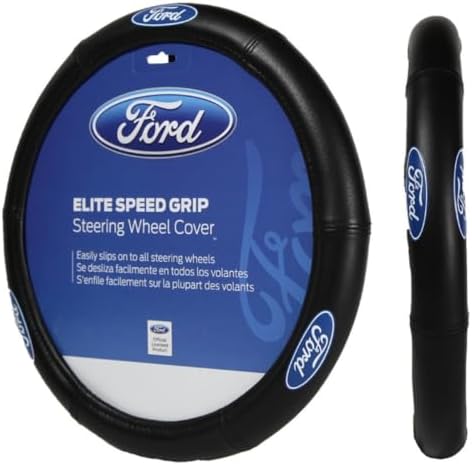 Plasticolor 006725R01 Ford Elite Premium Logo Steering Wheel Cover - Image 4