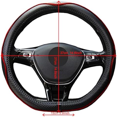Mayco Bell Flat Bottom Steering Wheel Cover Anti-Slip, Breathable, Full Surround - Image 6