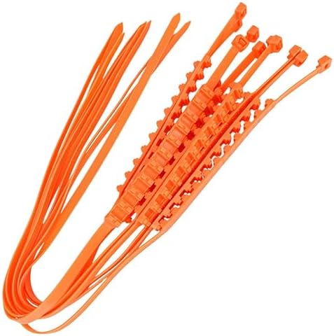 10 PCS Universal Anti Skid Snow Tire Zip Ties by YIAOSUA