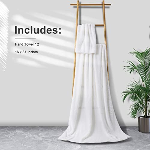 2 Piece Hand Towels Set, 100% Microfiber - Image 6