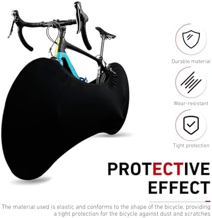 Bike Wheel Cover, 59 inches Stretchy Bicycle Anti Dust Waterproof Protector - Image 7