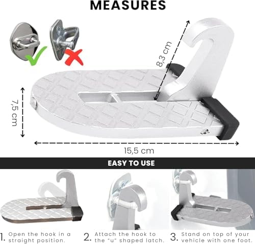Car Door Pedal for Skoda Karoq Nu7 I 2017-2025 Car Doorstep Foot Folding Pedal - Image 7