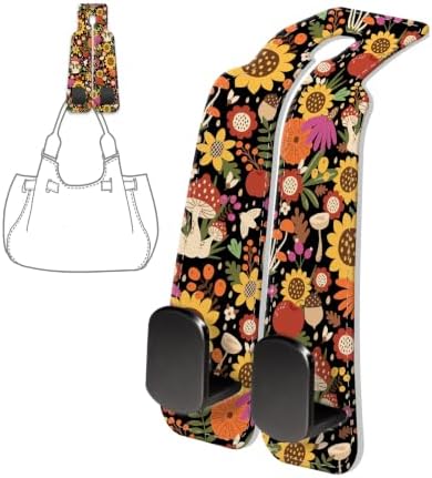 PU Leather Car Seat Hook, Storage Headrest Hanger, Cute Car Backseat Organizer - Image 6