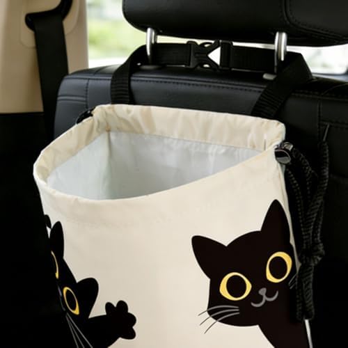 Three Black Cats Car Trash Bag - Image 7
