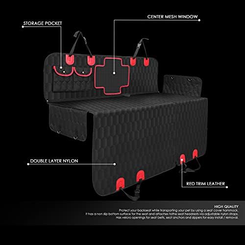 DNA Motoring Dog Car Seat Cover Back Seat Pet Cover 100% Waterproof - Image 2