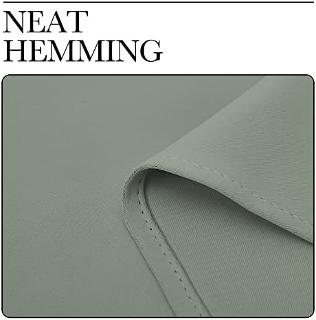 NICETOWN Bedroom Curtain Panels Blackout Draperies, 1 Pair, 29 by 40 inches - Image 7