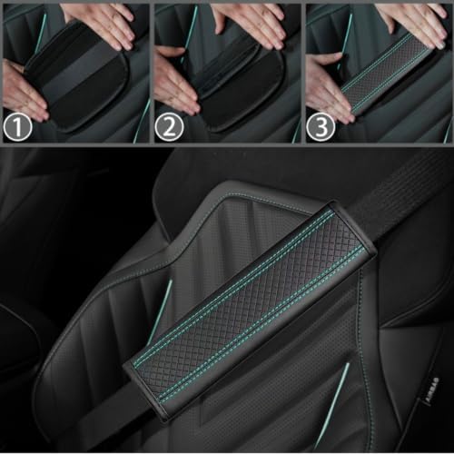 NBTEPEM 6 PCS Car Steering Wheel Cover Set, Microfiber Leather Steering Wheel - Image 7