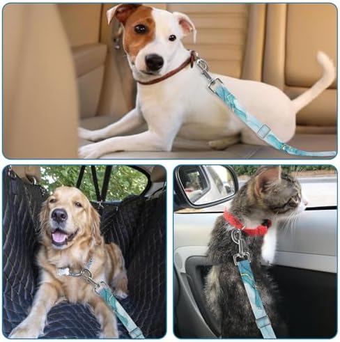 Adjustable pet cat and Dog car seat Belt,The Lanyard is Flexible and Adjustable - Image 6