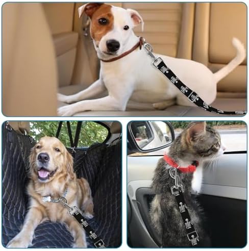 Adjustable pet cat and Dog car seat Belt,The Lanyard is Flexible and Adjustable - Image 6
