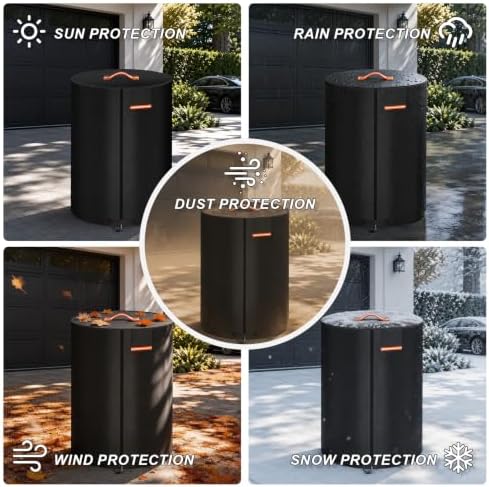 Tire Storage Cover, 600D Heavy Duty Holds 4 Tires Up to 32 Inch - Image 7