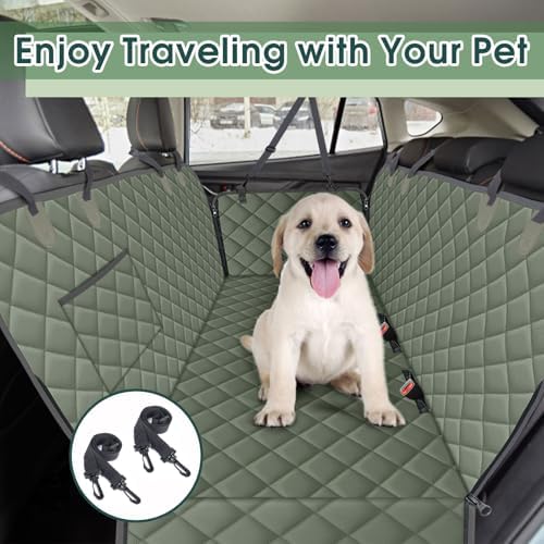 Waterproof Dog Car Seat Cover for Back Seat, Pet Hammock- S - Image 7