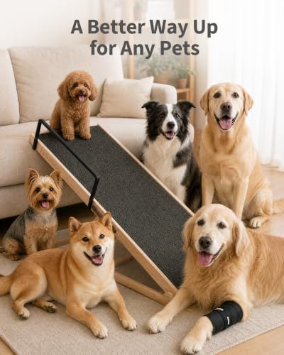 Dog Ramp for Large Dogs, 6 Adjustable Heights, Upgraded Anti-Slip - Image 6