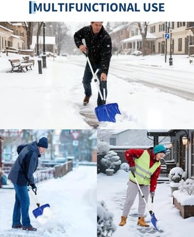 Snow Shovel, 18-Inch Aluminum Blade - Image 7