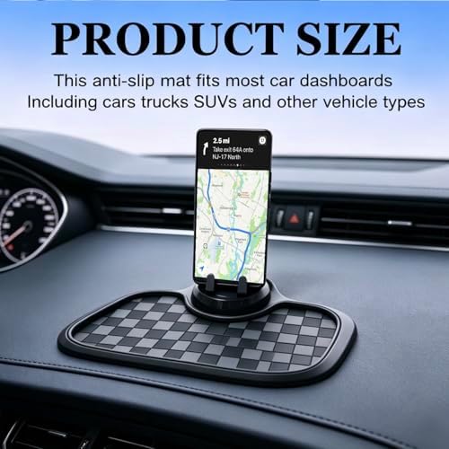 Multifunction Car Dashboard Anti-Slip Mat - Image 7