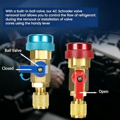 R134a R1234yf R22 AC Valve Core Removal Tool - Image 7