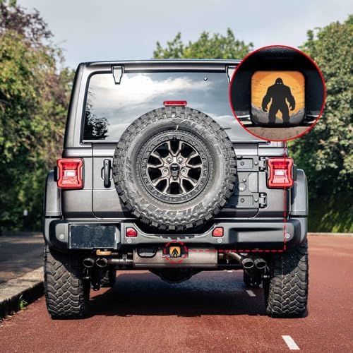 2 Inch Black Man Sunset Trailer Hitch Cover Rubber Receiver Tube Plug Cap - Image 6