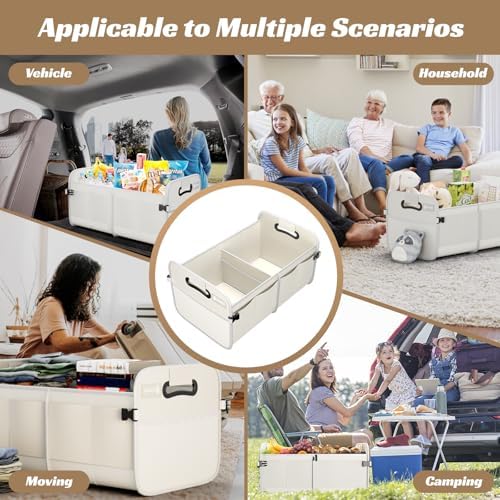 Sposuit Trunk Organizer for Car - 70L Collapsible Sturdy Car Storage - Image 7