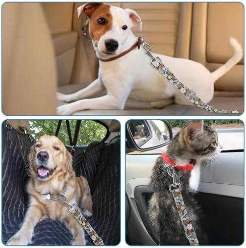 Adjustable pet cat and Dog car seat Belt,The Lanyard is Flexible and Adjustable - Image 6