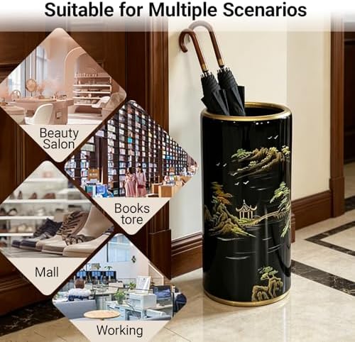 Ceramic Umbrella Stand Umbrella Holder - Image 6