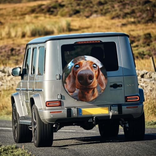 Dachshund Dog Spare Tire Cover Weatherproof Universal Wheel Protectors Wheel - Image 7