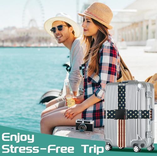Slohif Luggage Straps for Suitcases Travel Belt Accessories Luggage Connector - Image 7