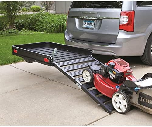 Guide Gear Vehicle Hitch Cargo Carrier, Pickup Truck Ramps Aluminum, 3-Position - Image 6