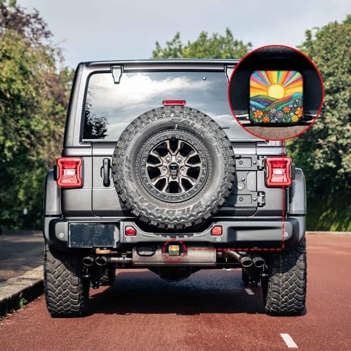 Trailer Hitch Cover 2 Inch Square Receiver Hitch Cover Rubber Tube Plug - Image 6