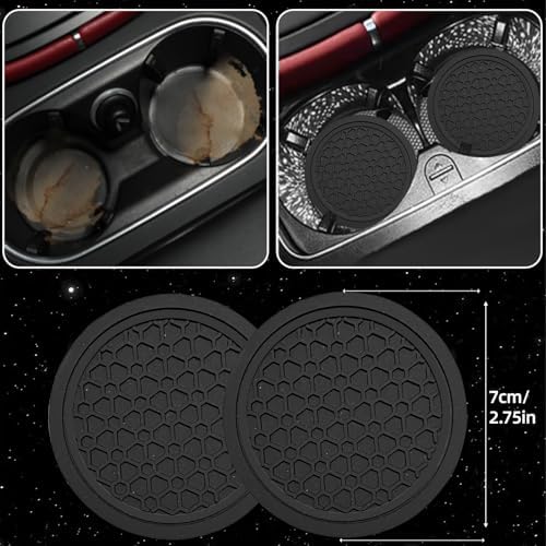 NBTEPEM 6 Pcs Black Carbon Fiber Steering Wheel Cover Set, Sport Microfiber - Image 7