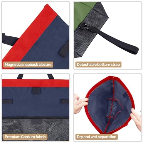 Living in a Bubble Wet Dry Laundry Bag – Portable Waterproof Laundry Hamper - Image 7