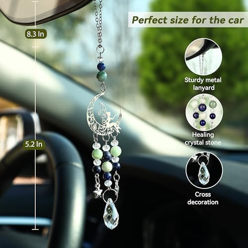 Car Rear View Mirror Christian Accessories Hanging Ornament, Angel Rearview - Image 4