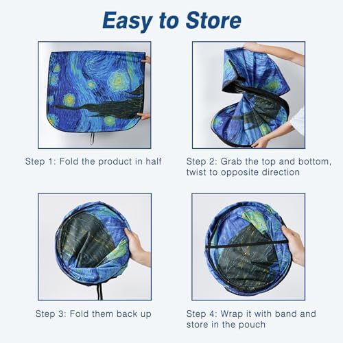 Car Windshield Sun Shade Reflective UV Foldable Front Sunshade - Image 7
