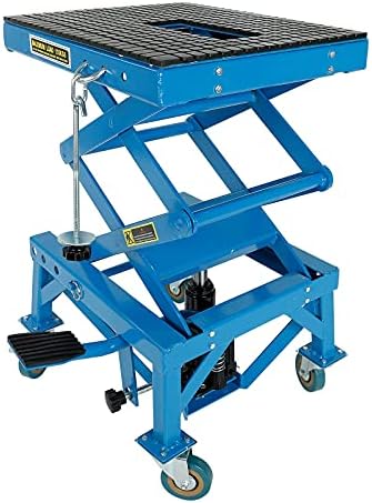 350lbs Heavy Duty Hydraulic Motorcycle Scissor Jack Lift - Image 7