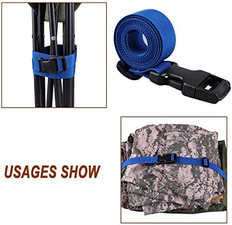 MAGARROW 24" 40" 60" 100" Strap Buckle Packing Straps Adjustable 1-Inch Belt - Image 7