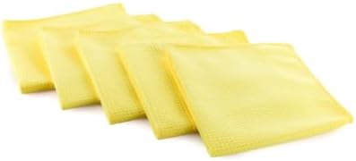 The Rag Company Waffle-Weave Microfiber Drying & Glass Towel | Ultra Absorbent by TheRagCompany